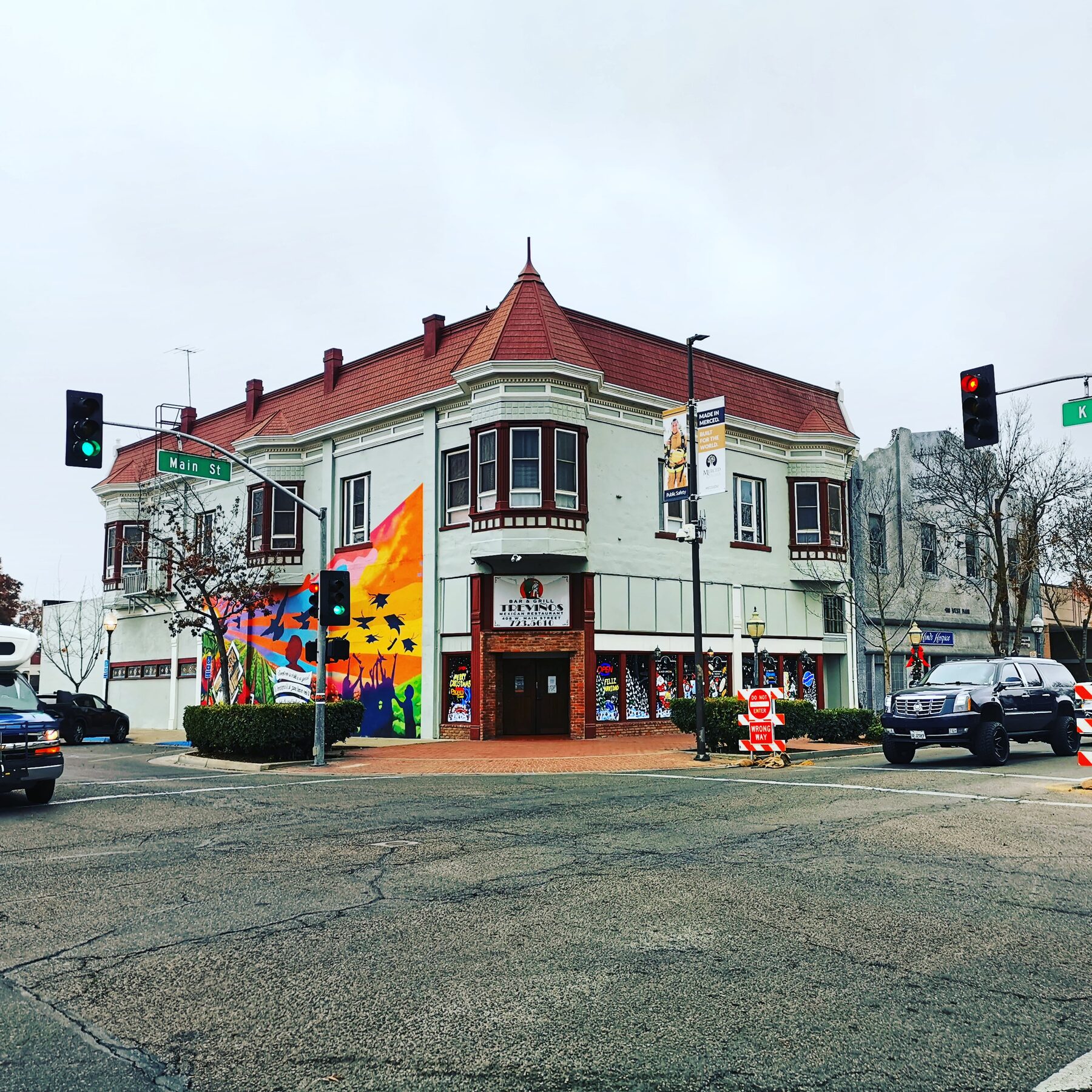 Historic Main Street corner, Merced